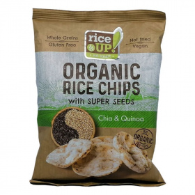 RiceUp! bio rizschips - chia-quinoa 25g