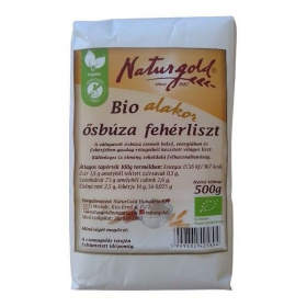 Naturgold bio alakor ősbúza fehérliszt 500g
