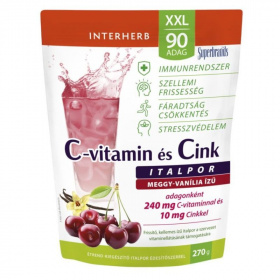 Interherb XXL C-vitamin Cink italpor 270g