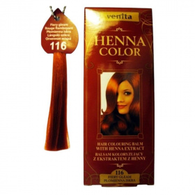 Venita Henna Color színező hajbalzsam NR. 116 - tűzvörös 75ml