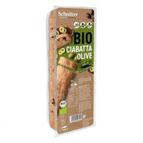 Schnitzer bio ciabatta - olivás, gluténmentes 180g