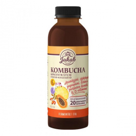 Kombucha (ananász, csipkebogyó papaya, echinacea, C-vitamin) tea koncentrátuml 500ml