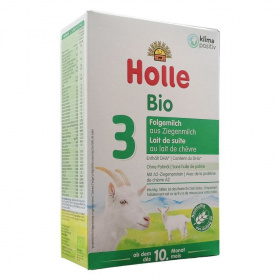 Holle Bio 3 kecsketej alapú babatápszer 10 hónapos kortól 400g