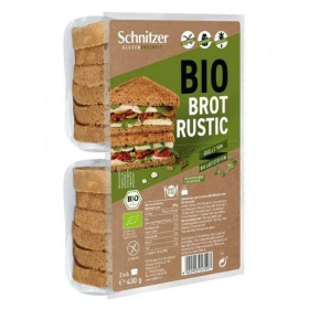 Schnitzer bio kenyér rustic gluténmentes 430g