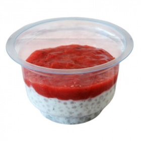 Mentes tápiókagyöngy puding - epres 140g