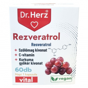 Dr. Herz Rezveratrol kapszula 60db