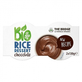 The Bridge bio rizs desszert (csokoládé, 2 x 130g) 260g
