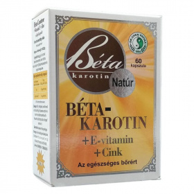 Dr. Chen Béta-karotin + E-vitamin + Cink lágyzselatin kapszula 60db