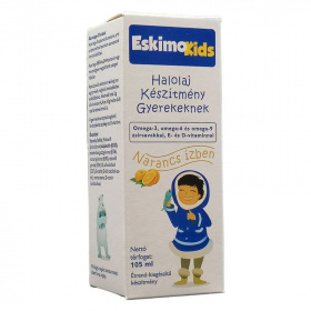 Eskimo-3 Kids halolaj gyerekeknek narancs ízben 105ml