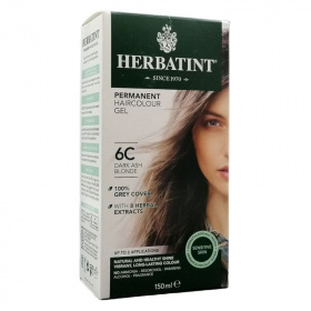 Herbatint 6C sötét hamvas szőke hajfesték 150ml