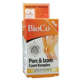 BioCo Porc-Izom Csont Komplex kondroitinnel tabletta 60db