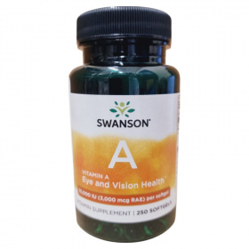 Swanson A-vitamin 10000iu kapszula 250db
