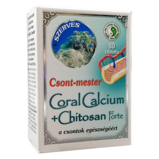 Dr. Chen Csont mester Coral Calcium + Chitosan Forte tabletta 80db