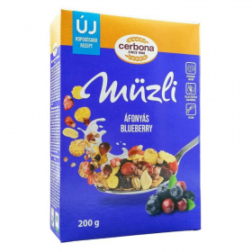 Cerbona müzli (áfonyás) 200g