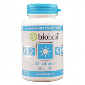 Bioheal D3-vitamin 3000NE lágykapszula 70db