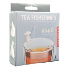 Kikkerland Teafilter tartó (fehér, S) 4db Kikkerland Teafilter tartó (fehér, S) 4db