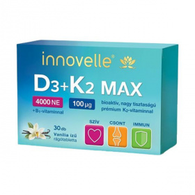 Innovelle D3+K2 Max 4000NE rágótabletta 30db