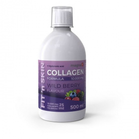 Magna Fit‘n skin kollagén formula (erdei gyümölcs ízű ) kollagén ital 500ml