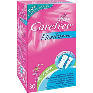 Carefree Flexiform Fresh tisztasági betét 30db