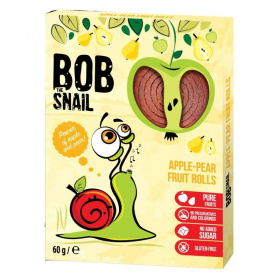 Bob Snail gyümölcstekercs (alma-körte) 60g