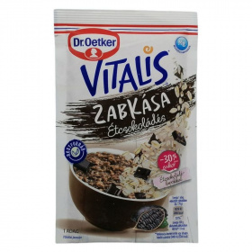 Dr. Oetker Vitalis szuperkása cukorcsökkentett étcsokis zabkása 54g