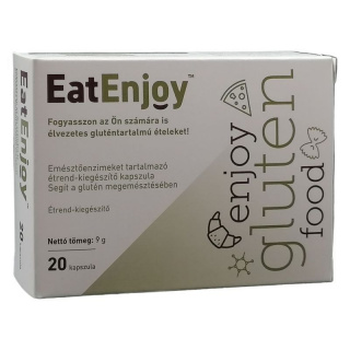 EatEnjoy emésztőenzimeket tartalmazó étrend-kiegészítő kapszula 20db