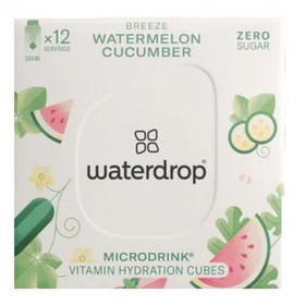 Waterdrop microdrink breeze (görögdinnye, uborka, kakukkfű ízesítéssel) 12db
