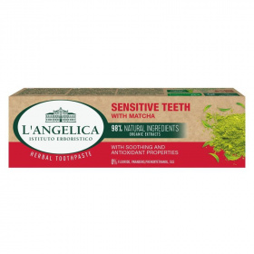 Langelica herbal fogkrém (sensitive teeth matcha) 75ml