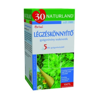 Naturland légzéskönnyítő gyógynövény teakeverék 20db