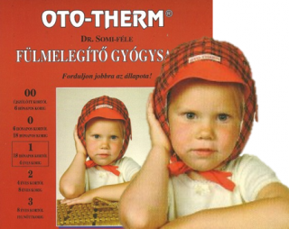 Oto-therm fülmelegítő gyógysapka (1) kislányoknak hőtároló betéttel