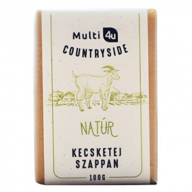 Multi 4u Countryside kecsketej szappan - natúr 100g