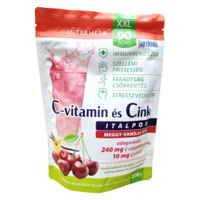 Interherb XXL C-vitamin Cink italpor 270g