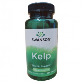 Swanson Kelp tengerialga 225mcg tabletta 250db