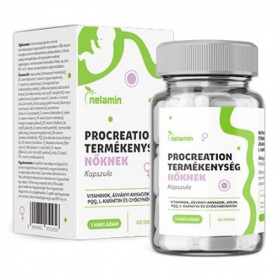 Netamin ProCreation Termékenység Nőknek kapszula 60db