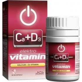 E-Lit (Elektro) vitamin Ca+D3-vitamin kapszula 60db