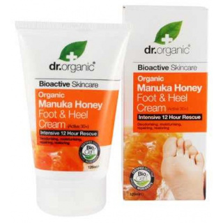 Dr. Organic bio Manuka Honey mézes láb- és sarokápoló 125ml