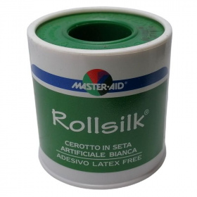 Master-Aid Roll-Silk 5m x 5cm-es ragtapasz 1db