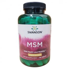 Swanson MSM 1500mg tabletta 120db