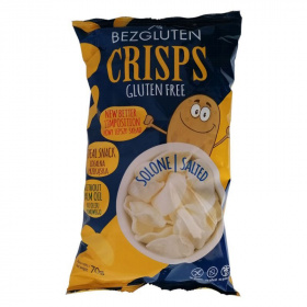 Bezgluten gluténmentes chips sós 70g