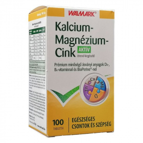 Walmark kalcium-magnézium-cink AKTÍV tabletta 100db