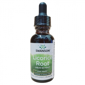Swanson Licorice édesgyökér 100mg csepp 30ml