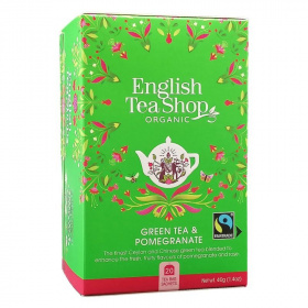 English Tea Shop bio gránátalmás zöld tea 20db