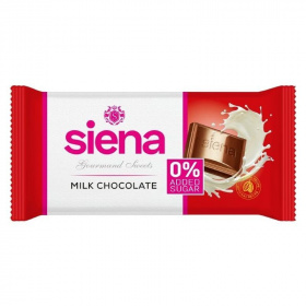 Siena tejcsokoládé (édesítőszerrel) 90g