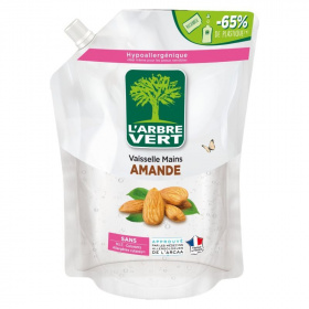 Larbre Vert mosogatószer (mandula, utántöltő) 1000ml