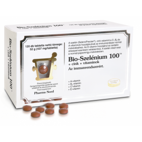 Pharma Nord Bio-Szelénium 100+Cink+Vitaminok tabletta 120db