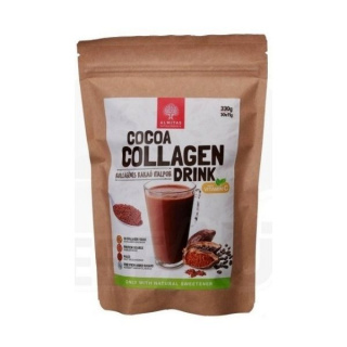 Almitas kollagénes kakaós italpor C-vitaminnal és édesítőszerrel 330g