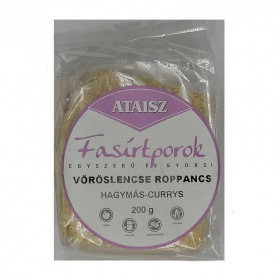 Ataisz vöröslencse roppancs - hagyma-curry 200g