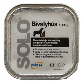 Solo monoprotein (bivalyhús) diétás táp 100g