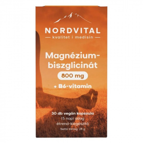 Nordvital Magnézium-biszglicinát kapszula 30db