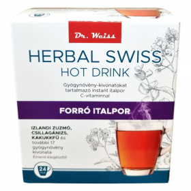Dr. Weiss Herbal Swiss Hot Drink insant italpor 24db